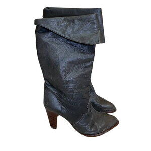 Zodiac USA Vintage Leather Cowboy Boots 8.5